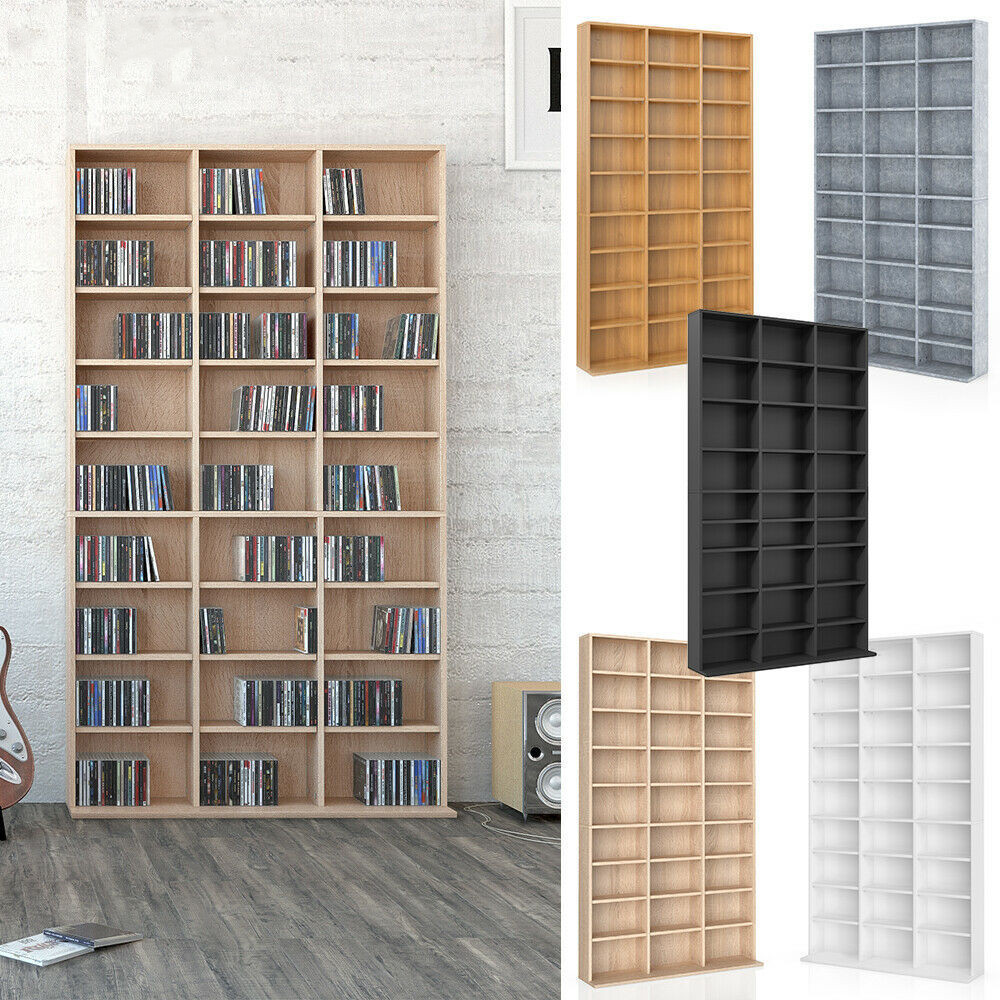 Wooden mid century modern Bookcase Storage Unit Bookshelf clear block tower acrylic bookcase