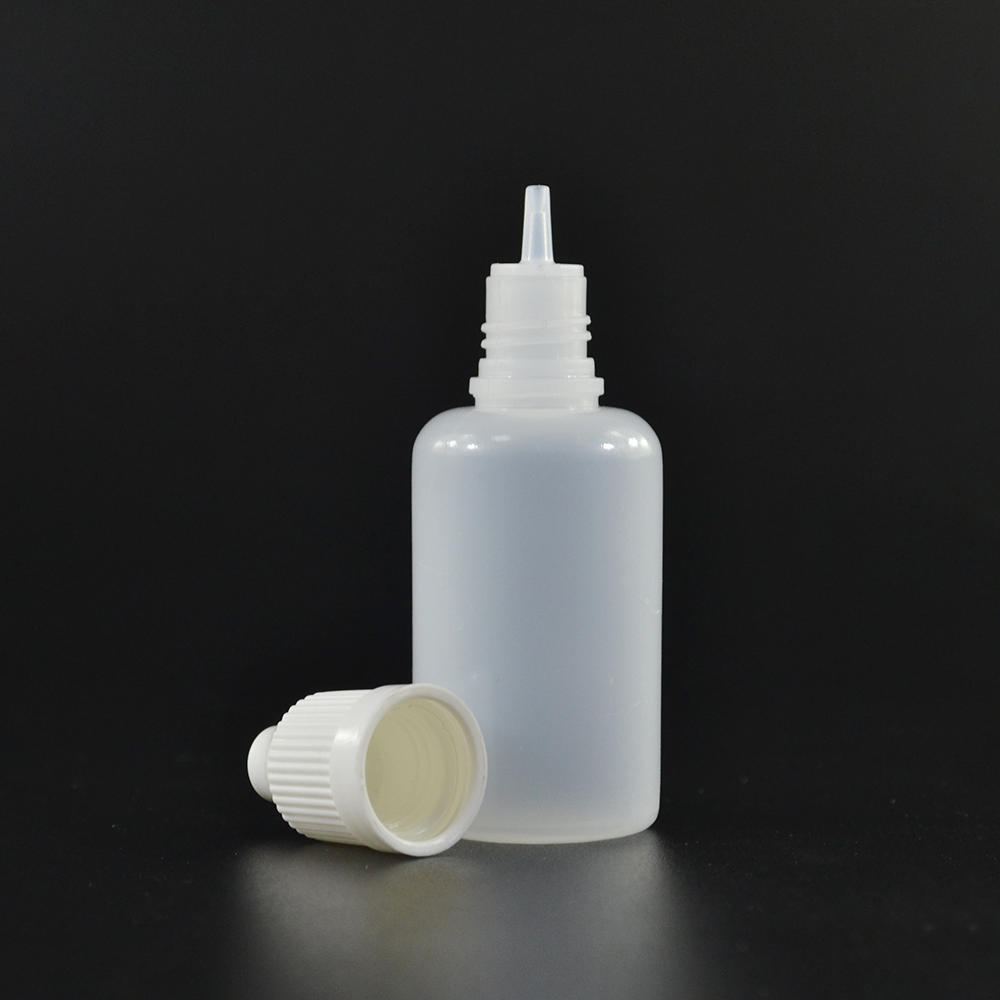 30ml Small Clear Liquid Travel Plastic Bottles Cosmetic Packing Body Oil Plastic Bottles For Gels Cleaner Wig Glue Remover