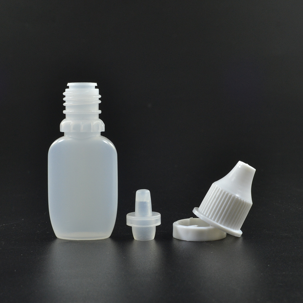 5ml 10ml 5 ml 10 ml plastic empty custom color squeezable contact lens solution liquid dropper bottle