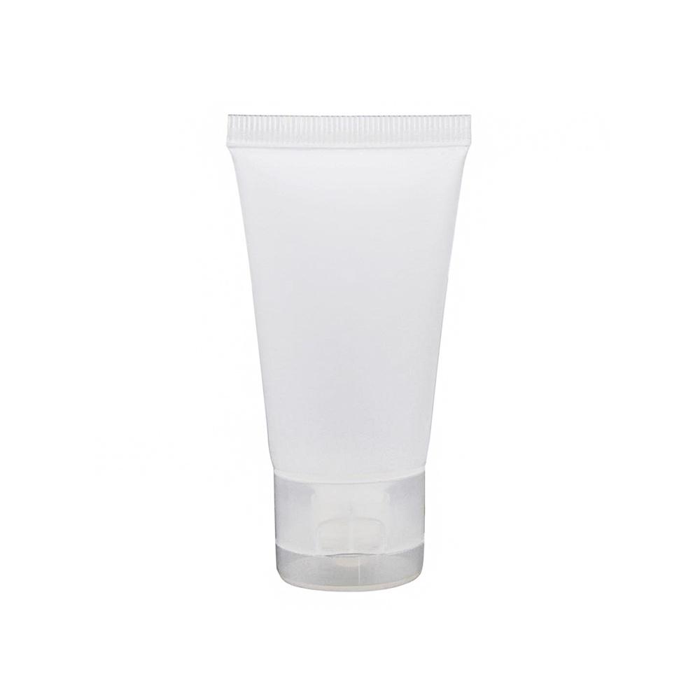 Tube Packaging for Cream Plastic Squeeze Lotion Tube Flip Frosted Customized Facial Cleanser Tube 15g 30g 50g 100g