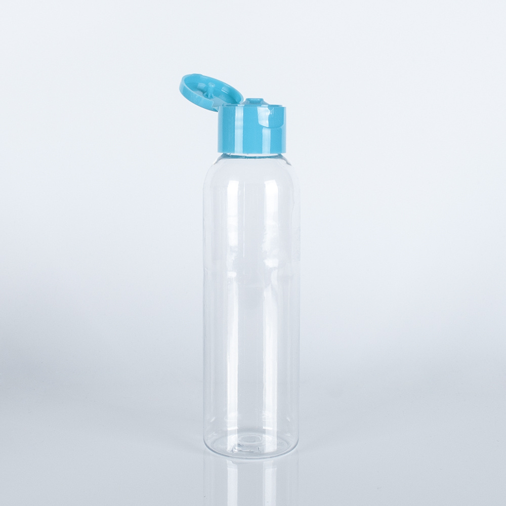 Empty hotel bottles 250ml plastic PET glue bottle with Flip cap