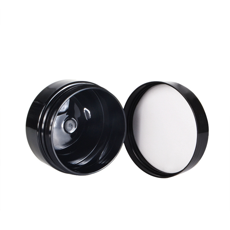 50g 60g 80g 100g 120g 150g 200g 250g PET black plastic lip scrub container body scrub container