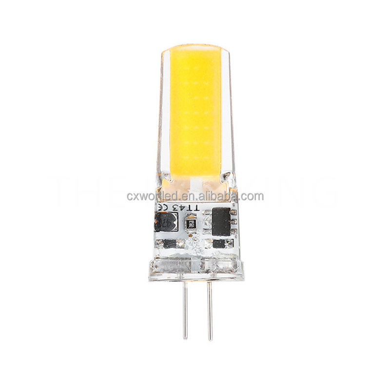 Mini G4 LED Lamp COB LED Bulb 3W DC AC 12V 110V 220V Light 360 Beam Angle Chandelier Lights replace halogen g4 lamps