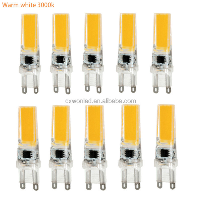 Mini G4 LED Lamp COB LED Bulb 3W DC AC 12V 110V 220V Light 360 Beam Angle Chandelier Lights replace halogen g4 lamps