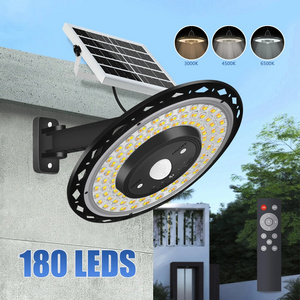 5 Modes Solar power Lights indoor Outdoor Motion Sensor Solar Shed light with Remote for Barn Gazebo Yard Garage