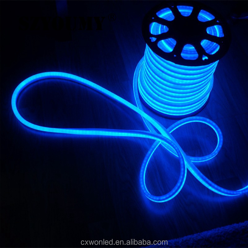 110v 220v flexible neon strip light red blue yellow green warm white rgb outdoor decoration best led neon flex price