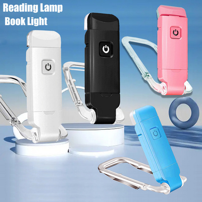 Book Reading Light USB Rechargeable Dimmable Night Lights LED Clip on Book Read Light