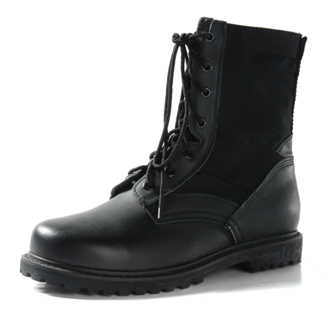 Boots for outdoor black color Men's Jungle boots