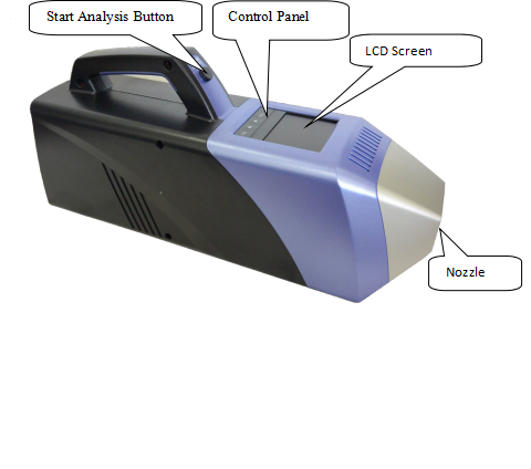 Portable Handheld Explosives Drugs Trace Detector