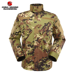 Government Tender CVC 65 35 Italian Uniform Camouflage ACU Long Sleeve Security Training Uniform