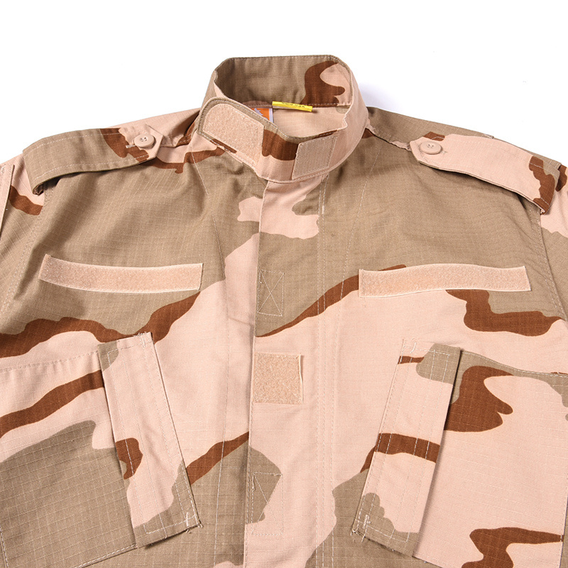 CHINA XINXING Rip Stop Custom Logo Militaire Tactical Combat Desert Camouflage Uniform