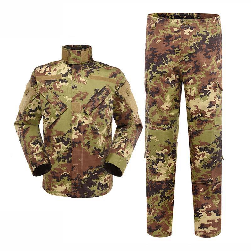 Digital Camo uniform Combat Uniform Model ACU Color Italian Vegetato Camouflage