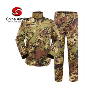 Xinxing Custom High Quality Digital Italian Jungle Polyester Cotton Camouflage Fabric Ripstop Camo Italy Tactical uniform