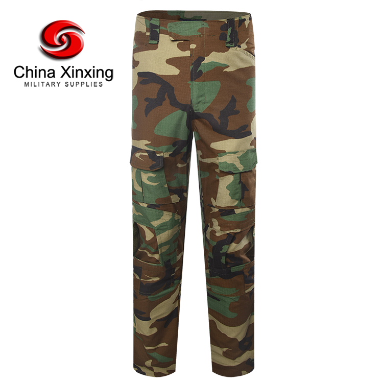 XINXING TU02 Custom High Quality Security Guard Frog Suit Tactical Combat Woodland Camouflage Uniform