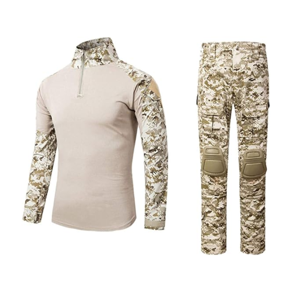 XINXING Security Combat Tactical Uniform Pants Outdoors Training Men Python Pattern Jungle Camouflage Camo Frog Suit