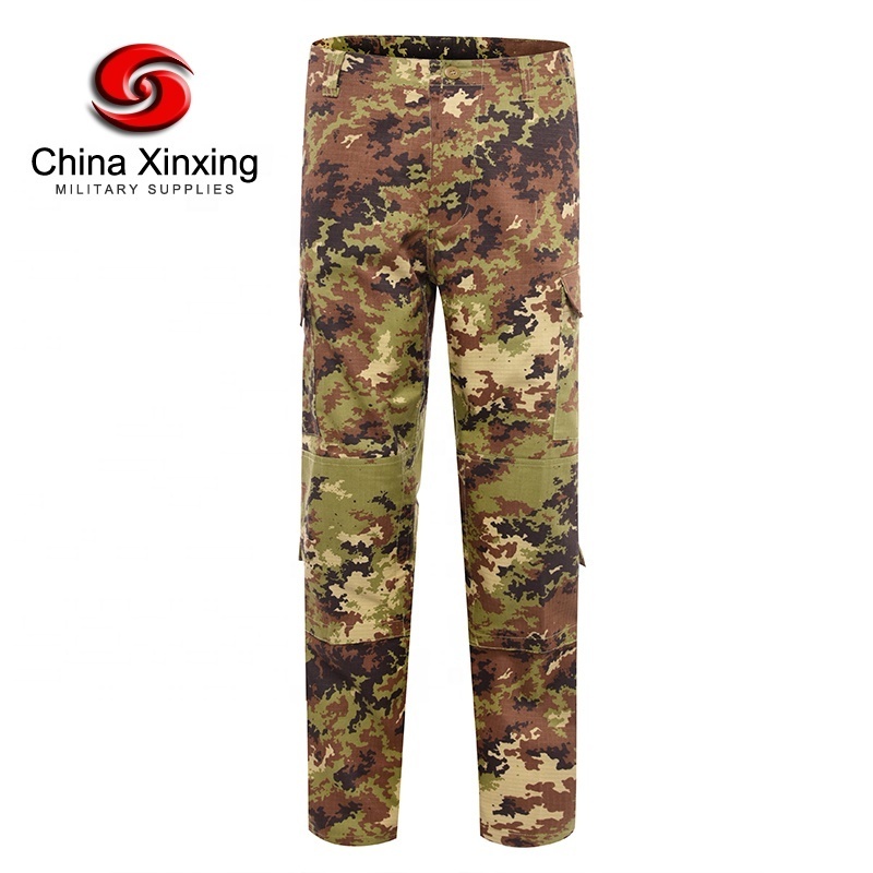 XINXING YL04 Olive Green Georgia Italian Camouflage Combat Uniform ACU Rip-stop Tactical Uniform