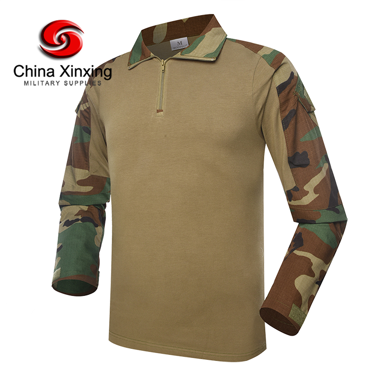 XINXING TU02 Custom High Quality Security Guard Frog Suit Tactical Combat Woodland Camouflage Uniform