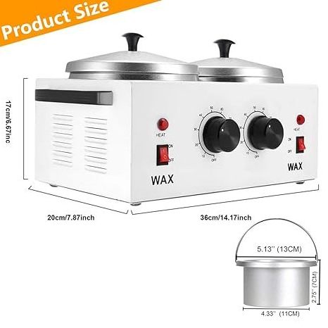 wax machine melt body extra large dual pots double hard wax pot heater warmer for hair removal