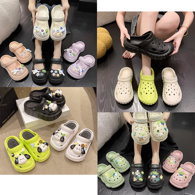 Xinyun Bean Summer EVA Garden Clog Anti Slip Women Men Slippers Unisex Clogs Shoes New Design