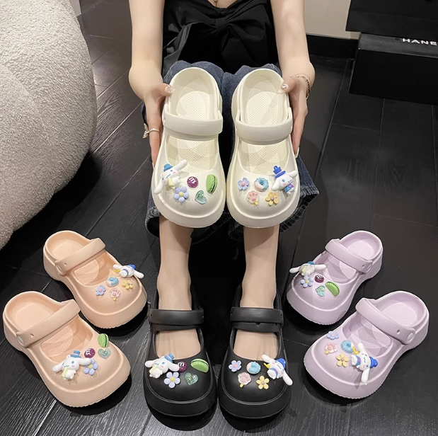 Xinyun Bean Summer EVA Garden Clog Anti Slip Women Men Slippers Unisex Clogs Shoes New Design