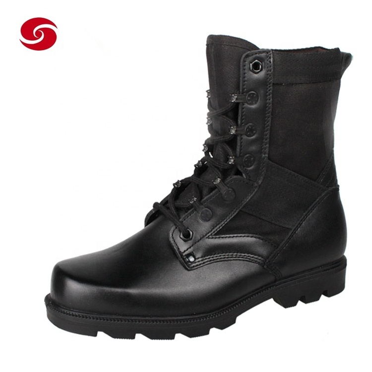 Outdoor Combat Tactical Shoes Men Genuine Leather Boot