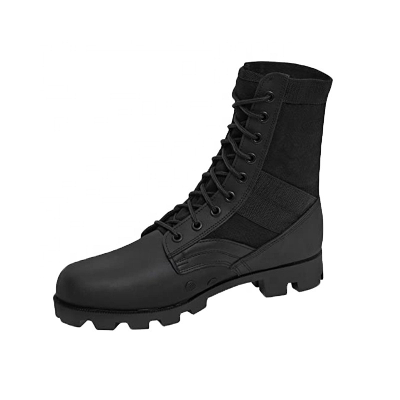 Tactical Jungle Safety Boots Hot Selling Genuine Leather Adult Aluminum Polyester Winter Boots for Men Rubber Ankle Boots Panama