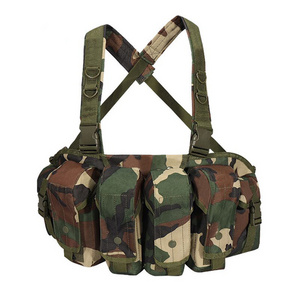 Light Weight Combat Security Tactical Camouflage Chest Rig Outdoor Hunting Vest