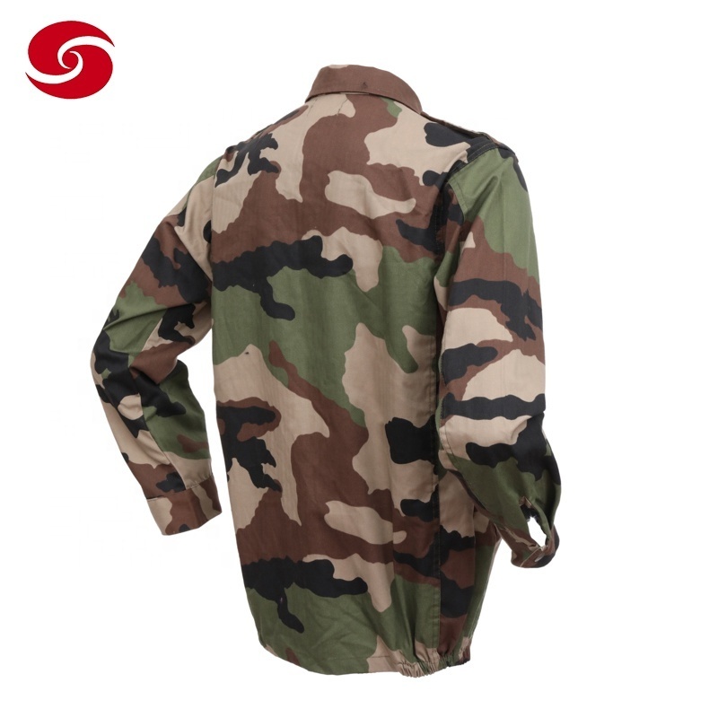 Africa Classic Fatigue French Style Camouflage CVC tactical Uniform suit set