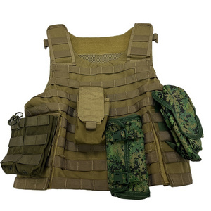 Custom modular Molle System body protective holster Security Vest Tactical Training Vest