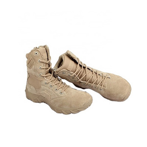 Durable Suede Leather Outdoor Tactical Desert Boots Outdoor Shoes