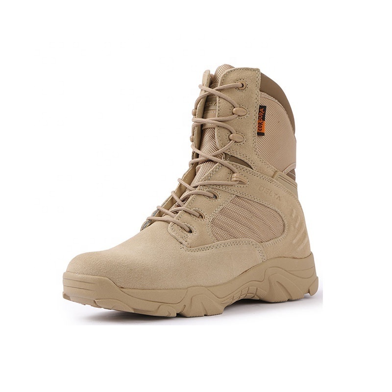 Hot Sell Black Tactical Training Combat Desert Boots