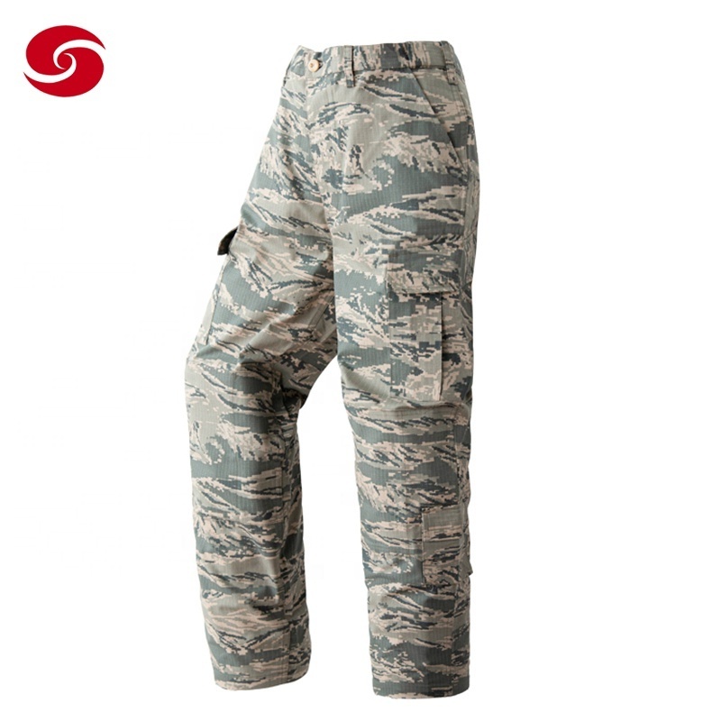 Dominican Blue Tiger Stripe Camouflage ACU Uniform suit