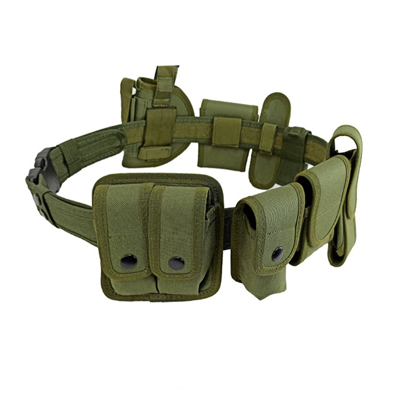 CXXM 5 Color 10 Pieces outdoor tactical belt camouflage belt Law Enforcement Utility Belt