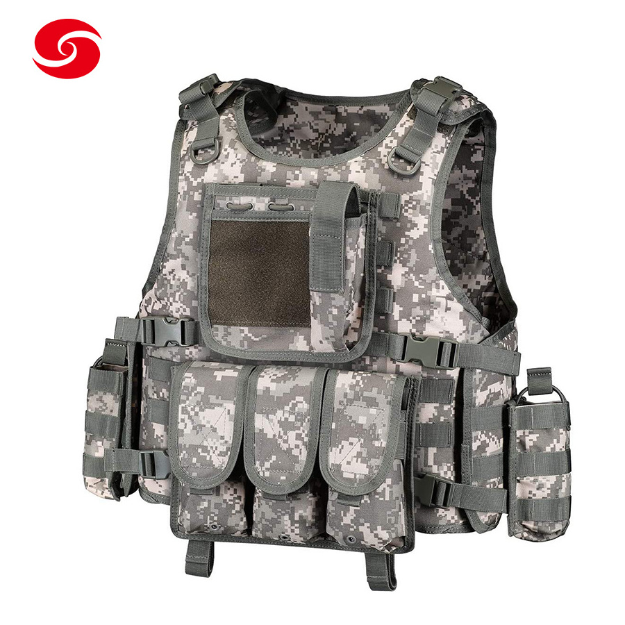 Digital Camouflage Tactical Security Cs Paintball Wargame Protection Vest