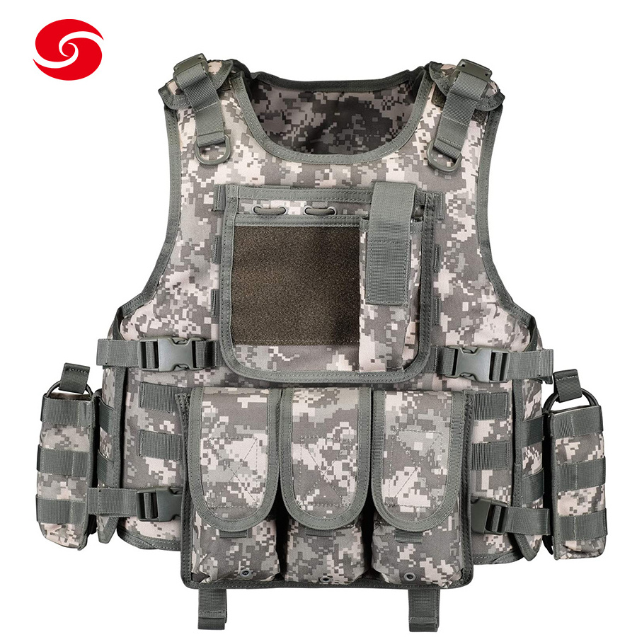 Digital Camouflage Tactical Security Cs Paintball Wargame Protection Vest