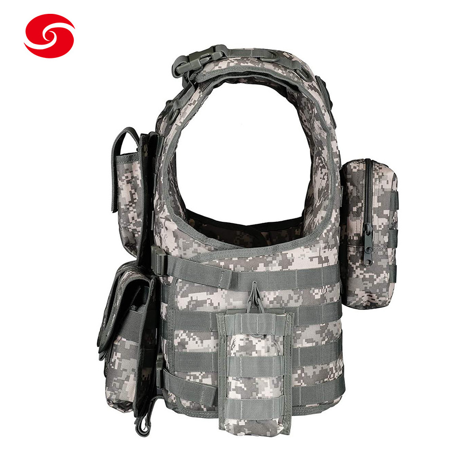 Digital Camouflage Tactical Security Cs Paintball Wargame Protection Vest