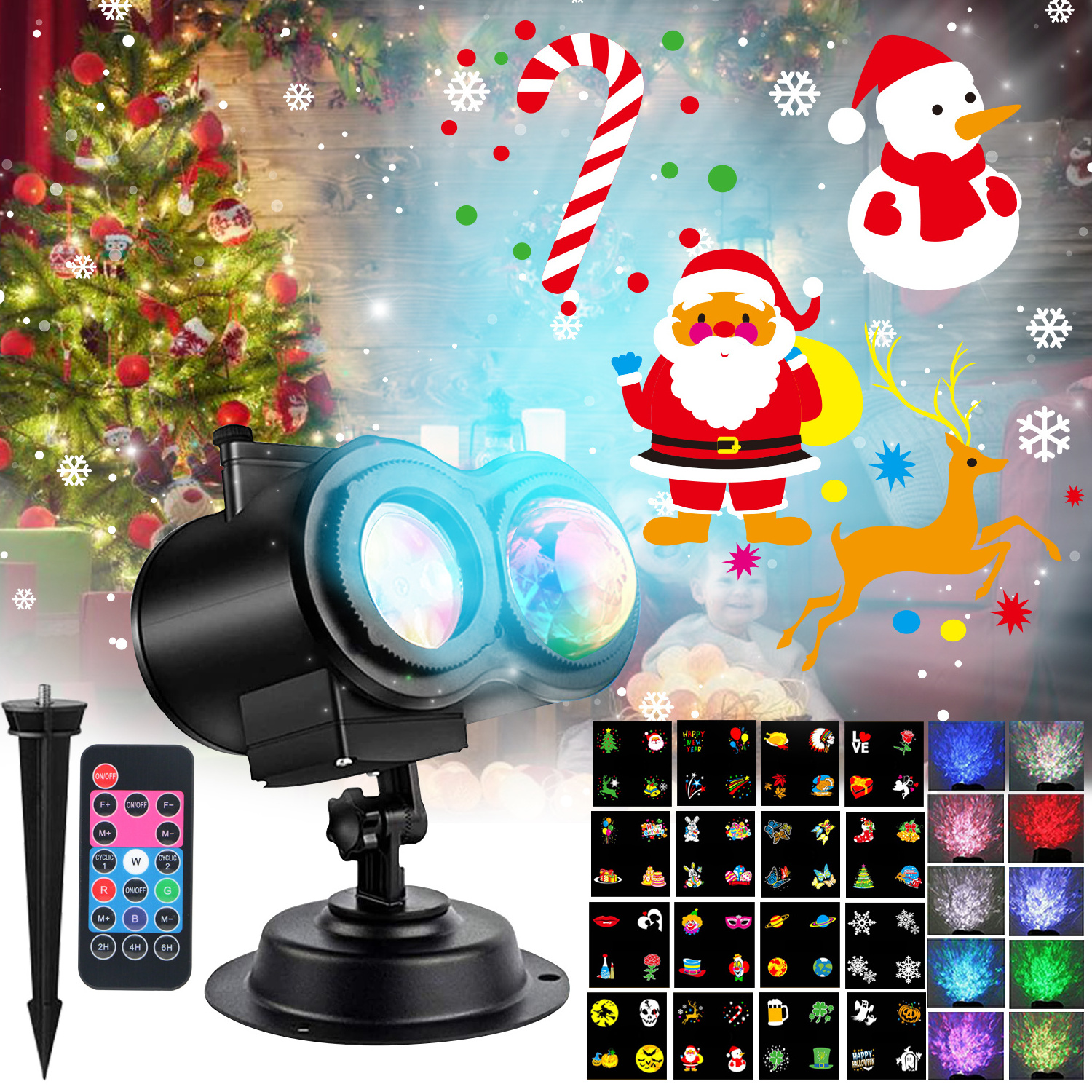 Customization Smart Rotatable Star Night Lights for Kids Sky Laser Cove Lamp 360 LED Aurora Music Projector Light