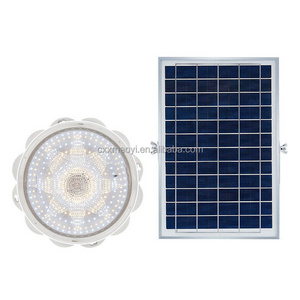 Indoor Home Dimmable Pendant Led Light Indoor Solar Porch Ceiling Light with Remote Control