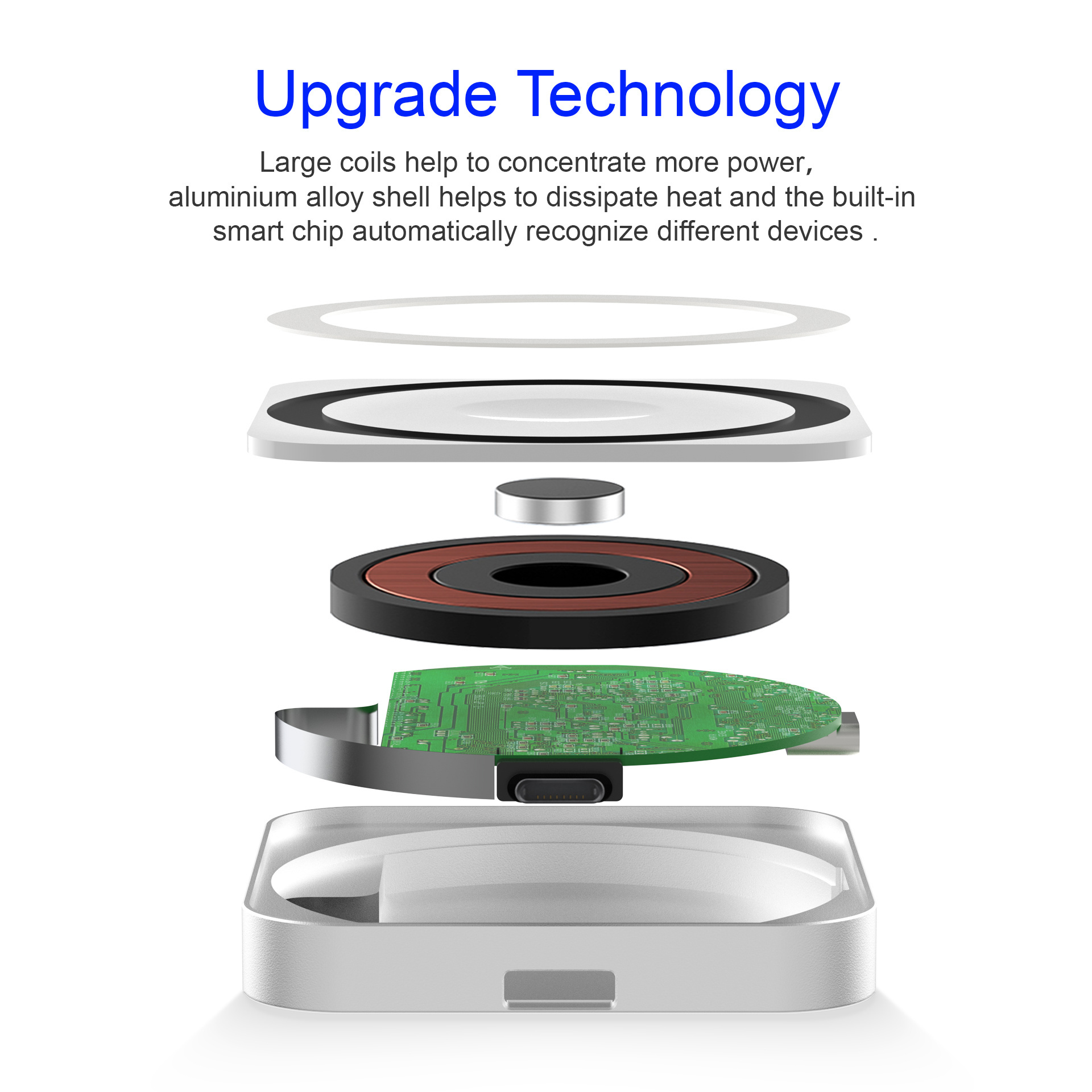 Hot Products QI Multifunction 3in1 Universal Phone Wireless Charger Stand Fast Mobile Phone Watch Earphone Wireless Charger