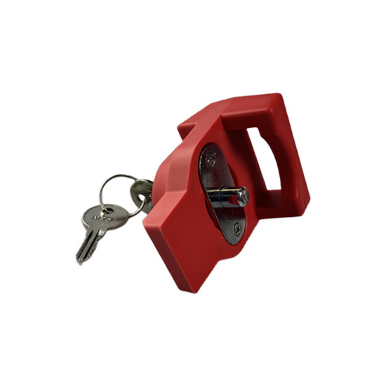 Autone BS307 Red Glad Hand Lock with Gladhands for Semi Trucks 3 in 1 ABS Cord