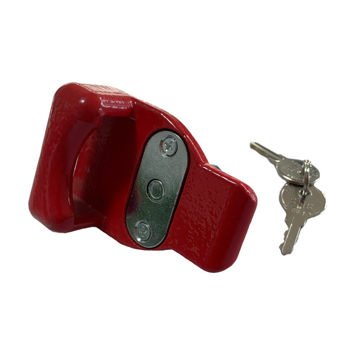 Autone BS314 Red Metal Glad Hand Lock for Semi Trucks 3 in 1 ABS Cord