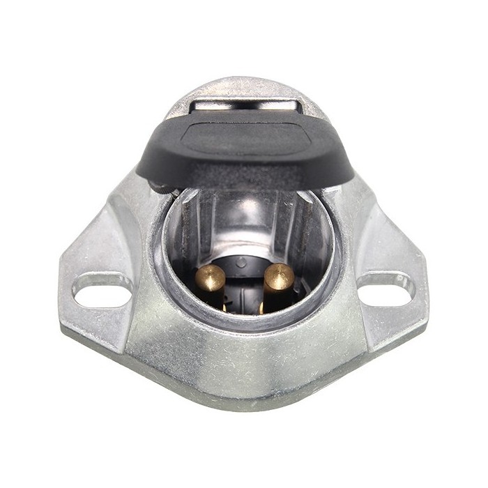 Heavy Duty 2-Way Trailer Socket Connectors 2 Pole Socket for lift-gate applications