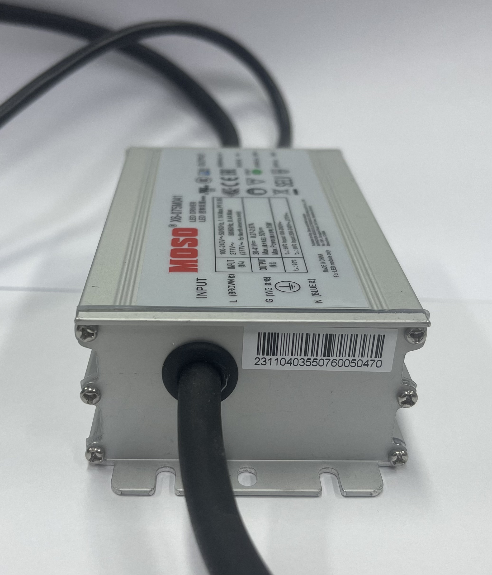 X6 series 75W MOSO constant current premium quality dimming led driver 700ma 54V-108V isolated driver led 700ma