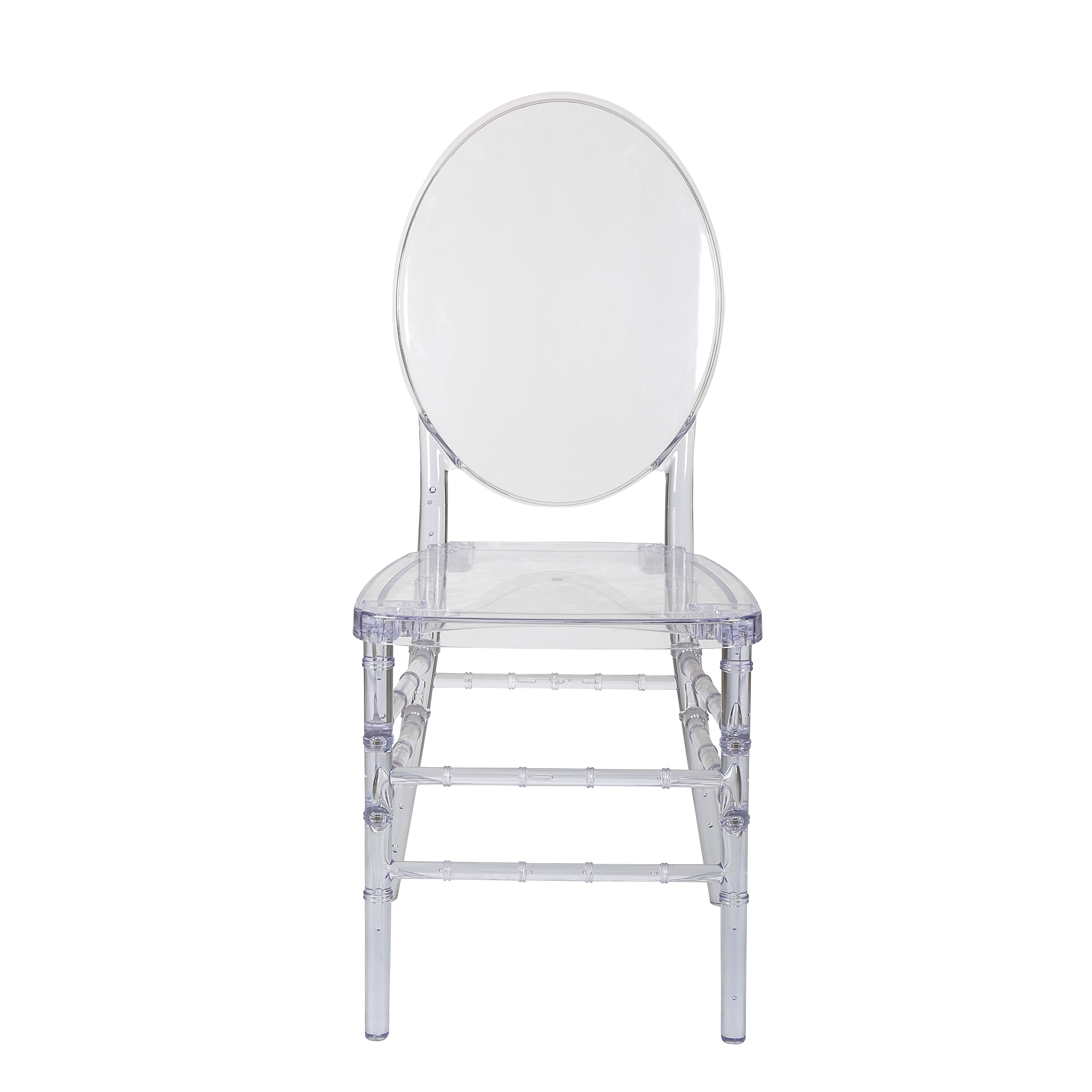 plastic resin clear transparent tiffany chair  Ghoet chair  chiavari chairs with seat pad for wedding events banquet