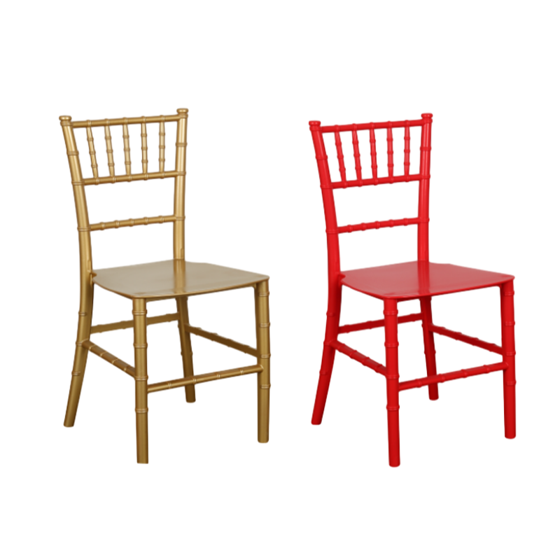 Hot Sale Kids Chiavari Chair Wooden Wedding Antique Event Banquet Stackable Chiavari Cushion Design Dining Chairs