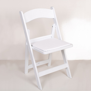 Wholesale Garden White Black Colors Wedding Ceremony Banquet Event Stackable Foldable Plastic Resin Outdoor Folding Chair