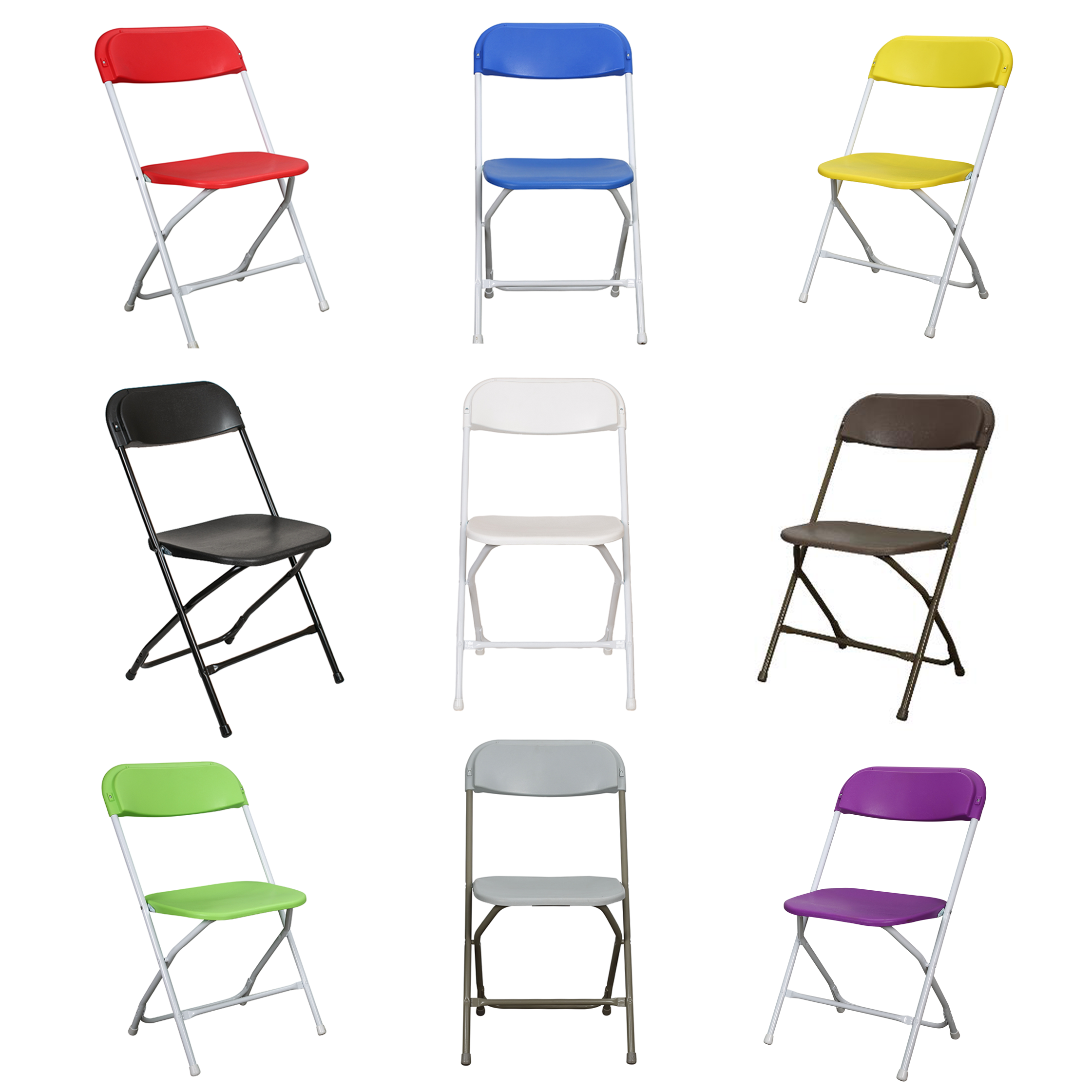 Wholesale Resin White Black Camp Dining Banquet Foldable Chair Events Wedding Relaxing Restaurant Folding Plastic Chair