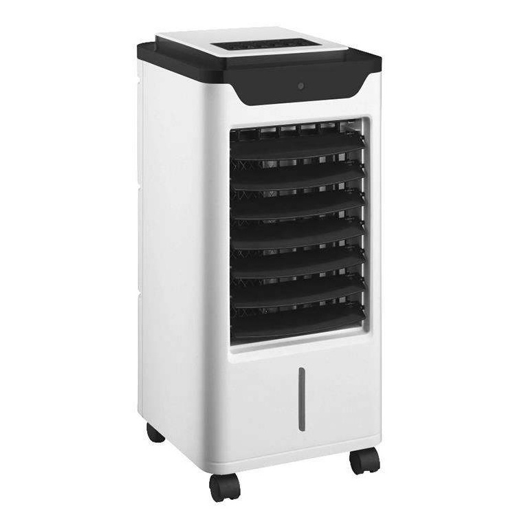 60W 220V Automatic Swing Water Portable Ice Cooler Air Conditioner Evaporator Room Cooler Fan 3 In 1 Ac Dc Air Cooler