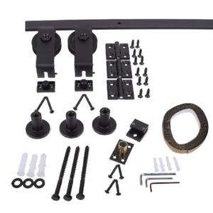 Sliding bi-folding bifold barn door kit sliding doors bi fold bracket barn door hardware kit