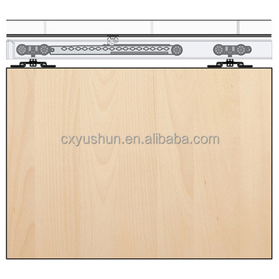 New  Product     Soft closing heavy duty wardrobe wooden sliding glass door damper hardware hanging bearing roller wheel